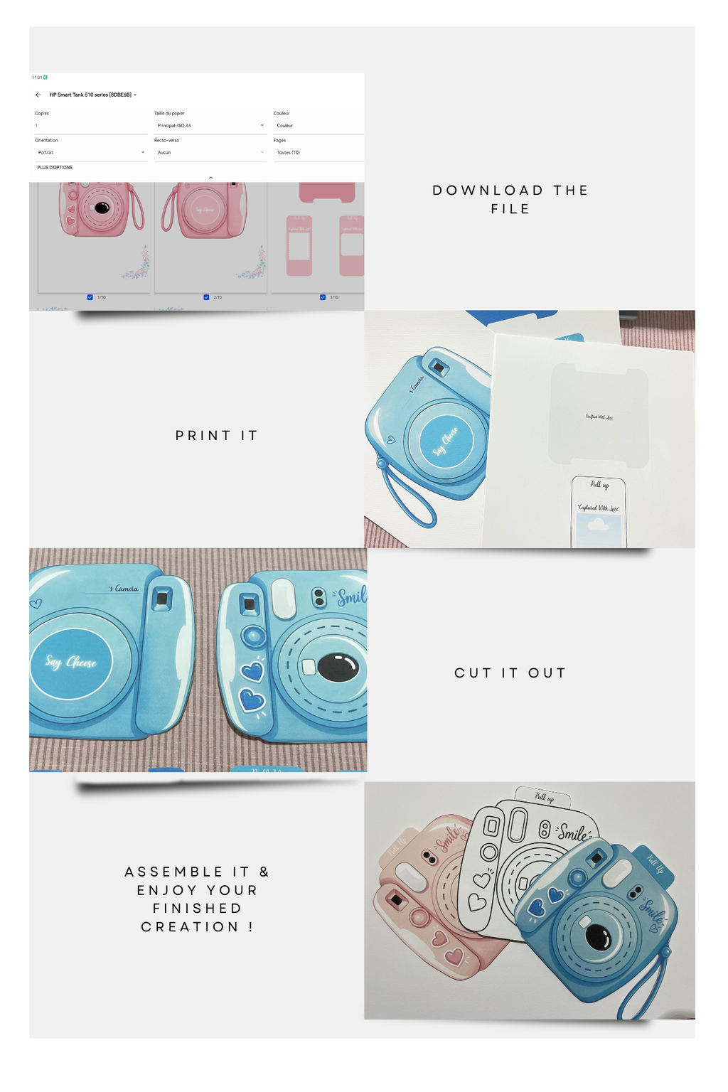 Pull & Reveal Photo Card - MomentsOnPaper