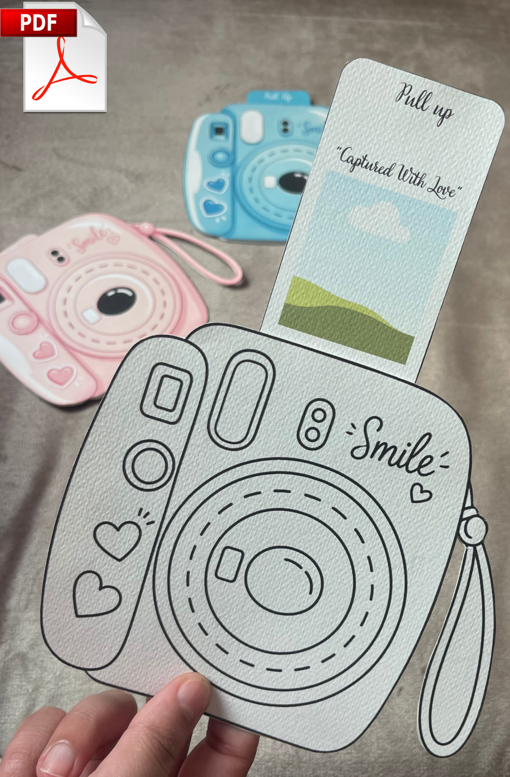 Pull & Reveal Photo Card - MomentsOnPaper